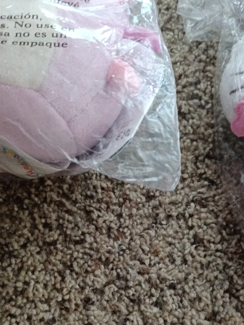 Plush Small Pets Toy Set - Pink and Lavender